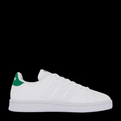 Clearance adidas Advantage Shoes Cloud White / Cloud White / Green Vit