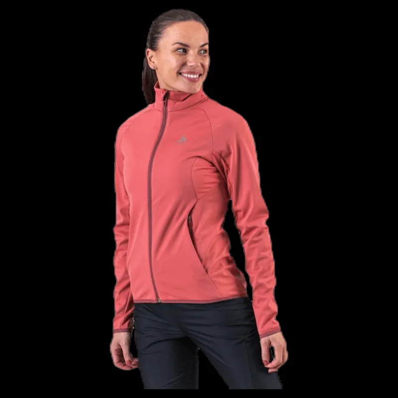 Odlo Aeolus Element Jacket Pink/Grey Rosa och Grå