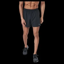 2XU Aero 5 Inch Shorts Black/silver Reflective Svart Online