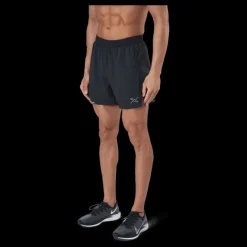 2XU Aero 5 Inch Shorts Black/silver Reflective Svart Online