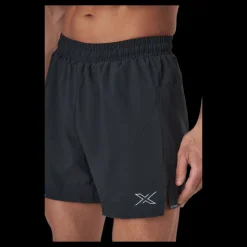 2XU Aero 5 Inch Shorts Black/silver Reflective Svart Online