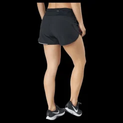 Best 2XU Aero 4 Inch Shorts Black/silver Reflective Svart