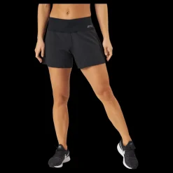 Online 2XU Aero 5 Inch Shorts Black/silver Reflective Svart