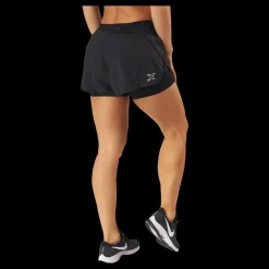 Online 2XU Aero 2-in-1 4 Inch Shorts Black/silver Reflective Svart