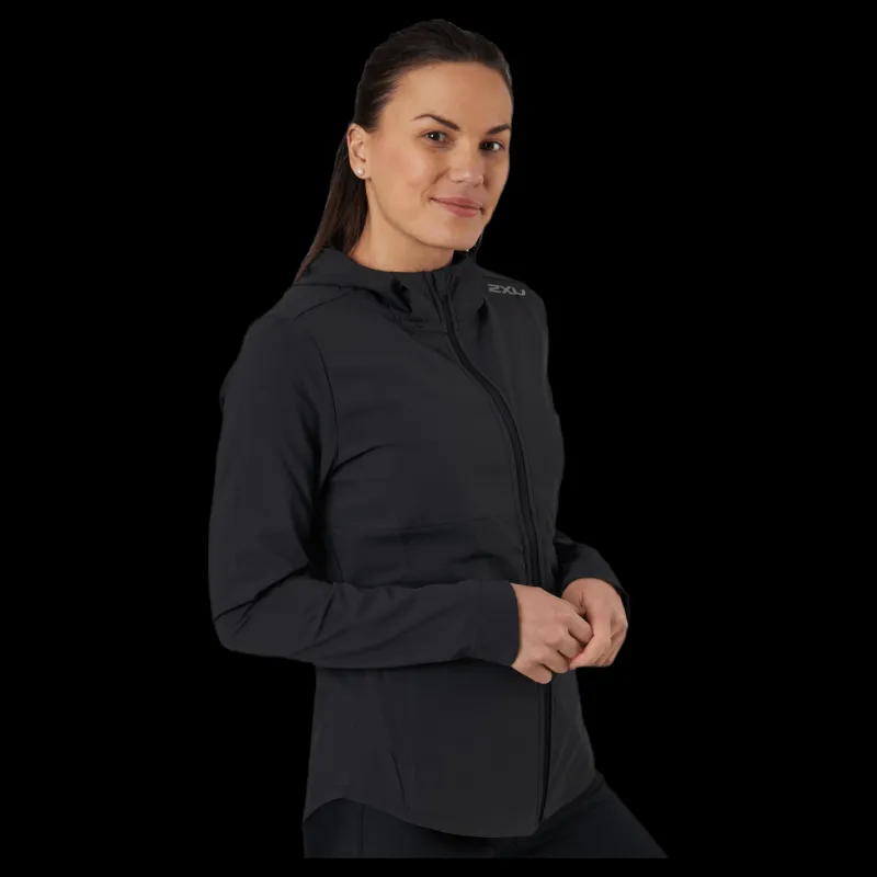 2XU Aero Jacket Black/Silver Svart och Silver Online