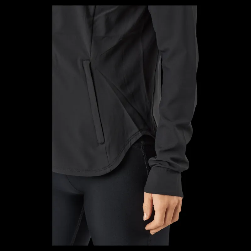 Hot 2XU Aero Jacket Black/silver Reflective Svart