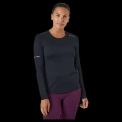 2XU Aero L/s Black/silver Reflective Svart Hot