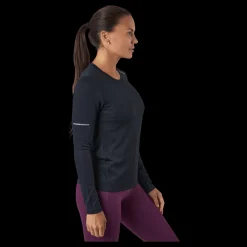 2XU Aero L/s Black/silver Reflective Svart Hot