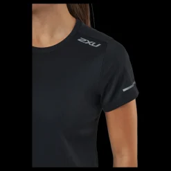 2XU Aero Tee Black/silver Reflective Svart Online