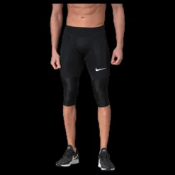 Outlet Nike Aeroadpt Long Short Black Svart