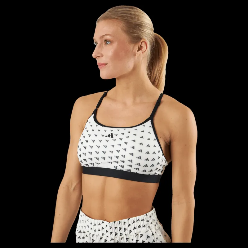 adidas Aeroreact Training Light-Support Bra Off White Vit Hot