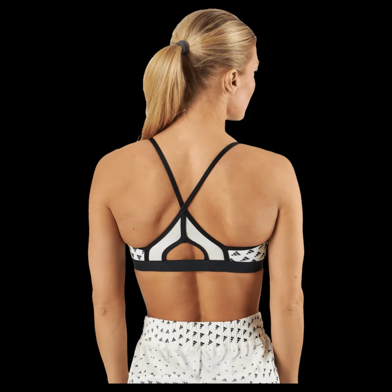 adidas Aeroreact Training Light-Support Bra Off White Vit Hot