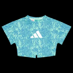 adidas AEROREADY Animal-Print T-Shirt Easy Green Grön Online