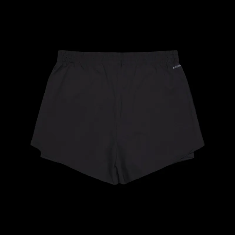 Sale adidas AEROREADY Made for Training Minimal Two-in-One Shorts Black Svart
