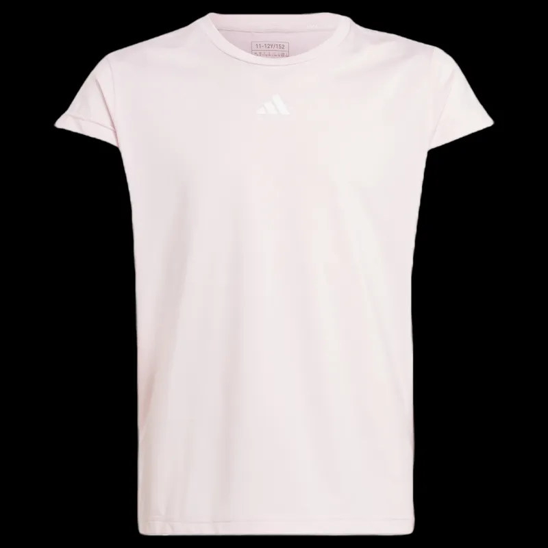 adidas AEROREADY 3-Stripes T-Shirt Clear Pink Rosa