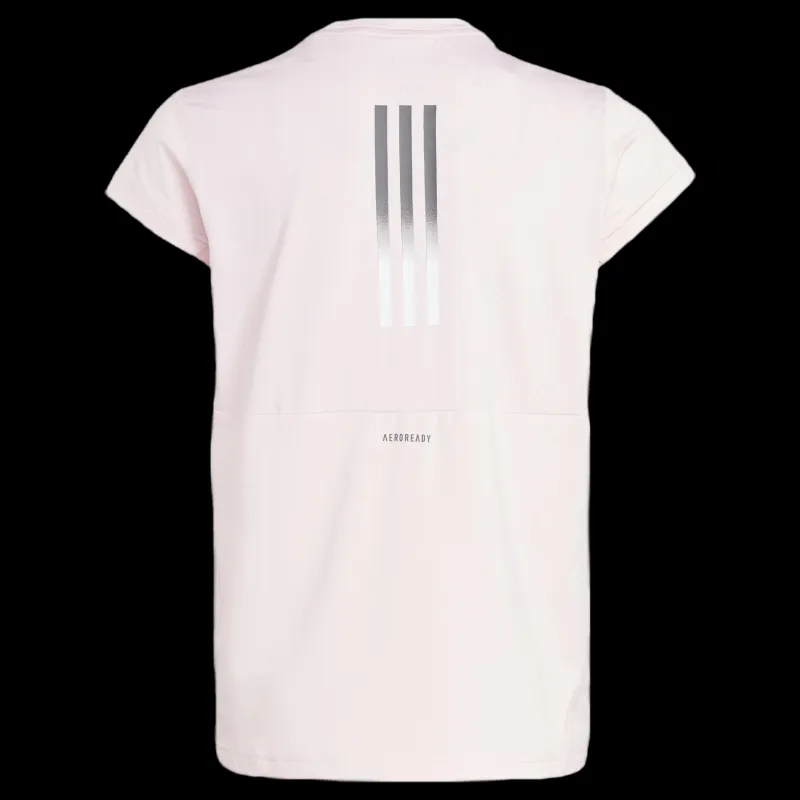 adidas AEROREADY 3-Stripes T-Shirt Clear Pink Rosa