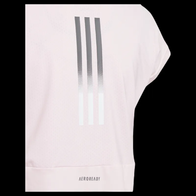 adidas AEROREADY 3-Stripes T-Shirt Clear Pink Rosa