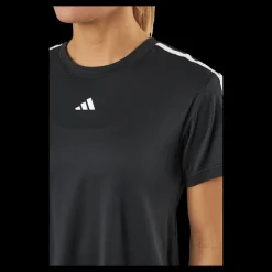 Hot adidas AEROREADY Train Essentials 3-Stripes T-Shirt Black Svart