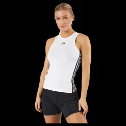 adidas AEROREADY Train Essentials Regular 3-Stripes Tank Top White Vit