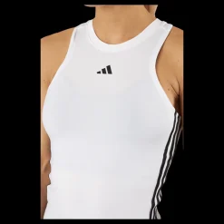 adidas AEROREADY Train Essentials Regular 3-Stripes Tank Top White Vit