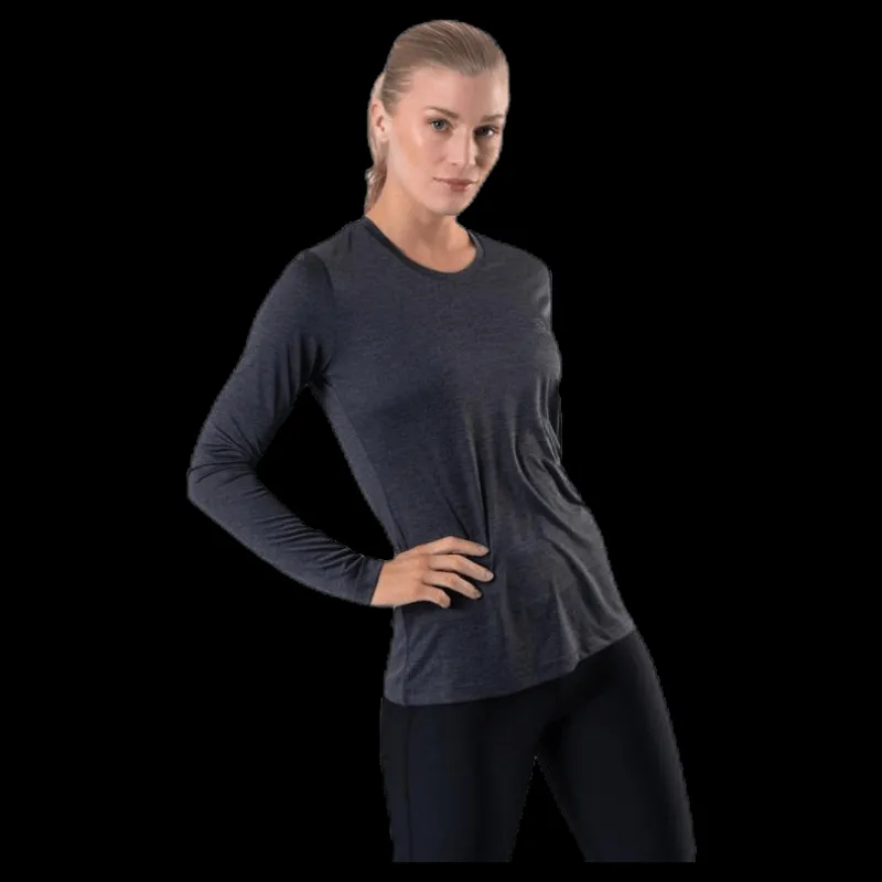 Salomon Agile Ls Tee Purple Lila