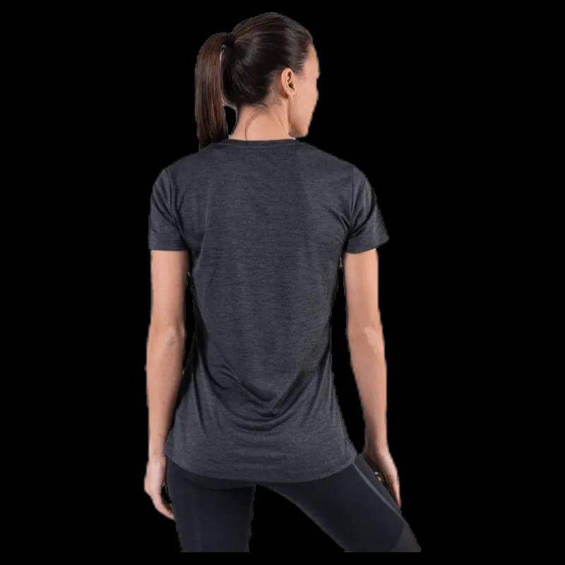 Salomon Agile Ss Tee Grey Lila Outlet