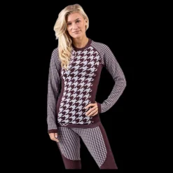 Wyte Agnes Top Purple/Brown Lila och Brun Discount