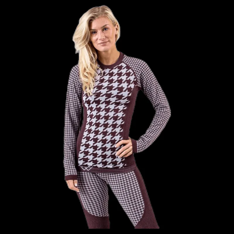 Wyte Agnes Top Purple/Brown Lila och Brun Discount