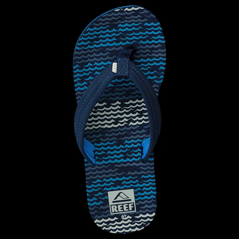 Reef Ahi Blue Horizon Waves Blå