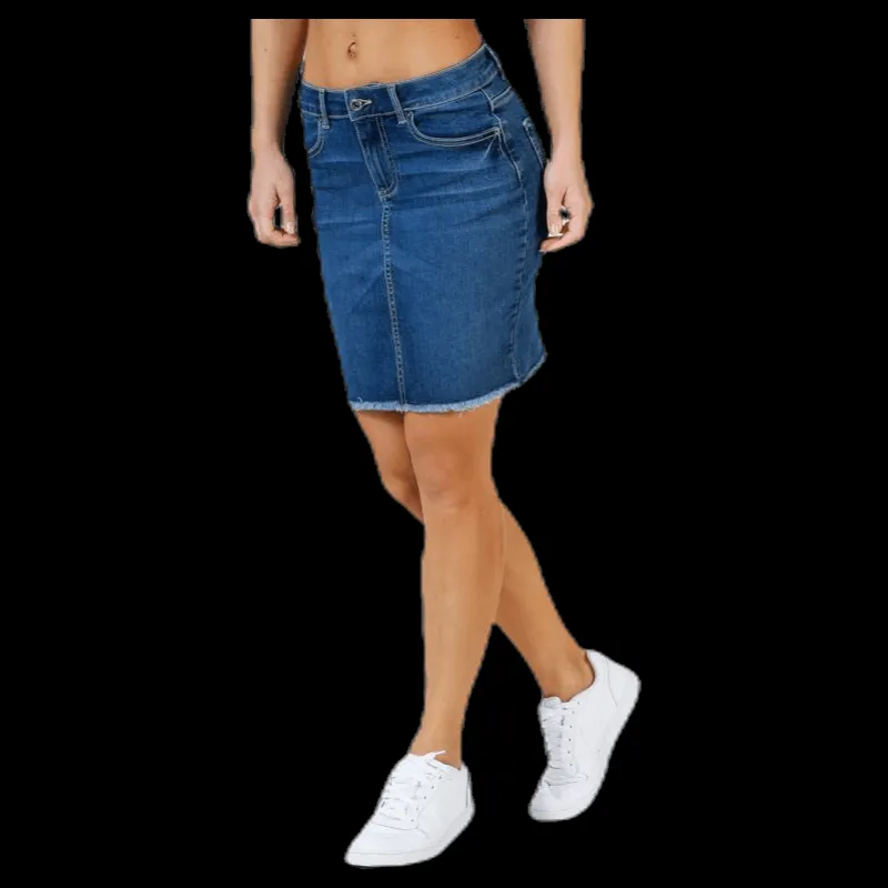 Outlet Pieces Aia Mw Dnm Skirt Blue Blå