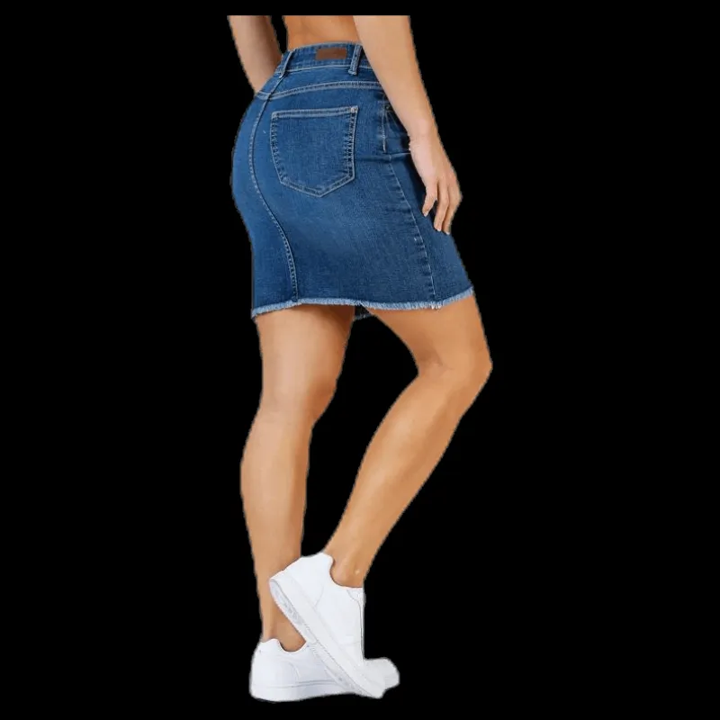 Outlet Pieces Aia Mw Dnm Skirt Blue Blå