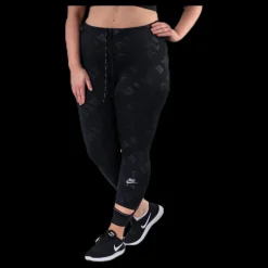 Nike Air 7/8 Tight Plus Black Svart Hot
