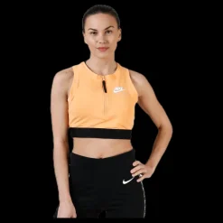 New Nike Air Crop Top Orange Gul