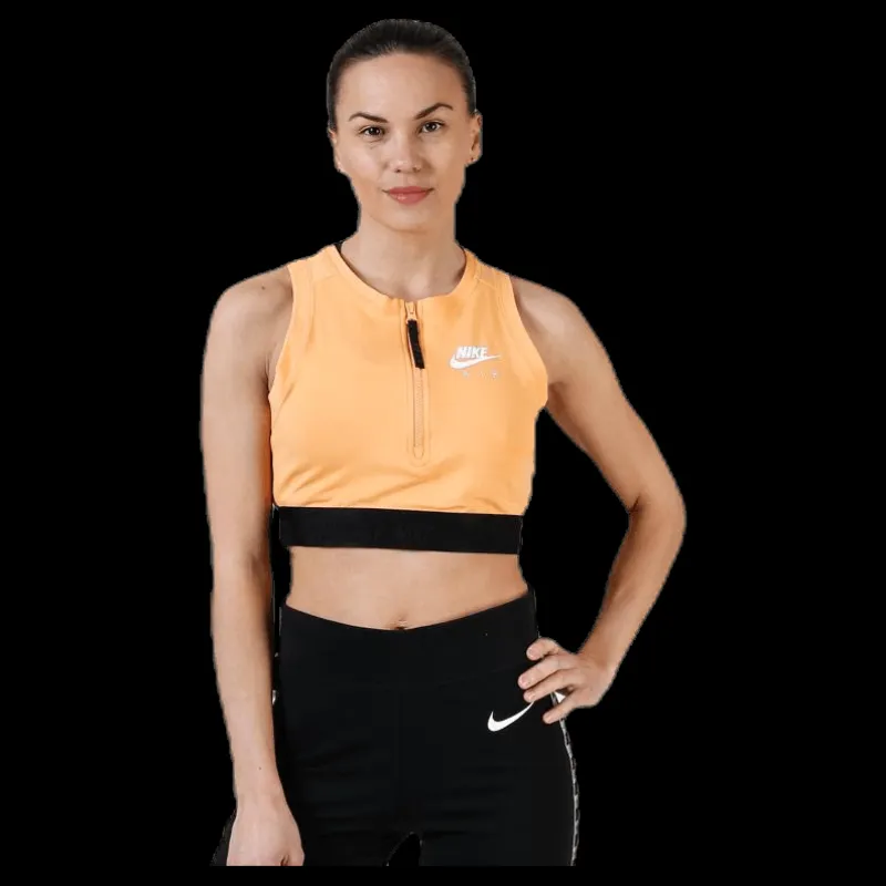 New Nike Air Crop Top Orange Gul