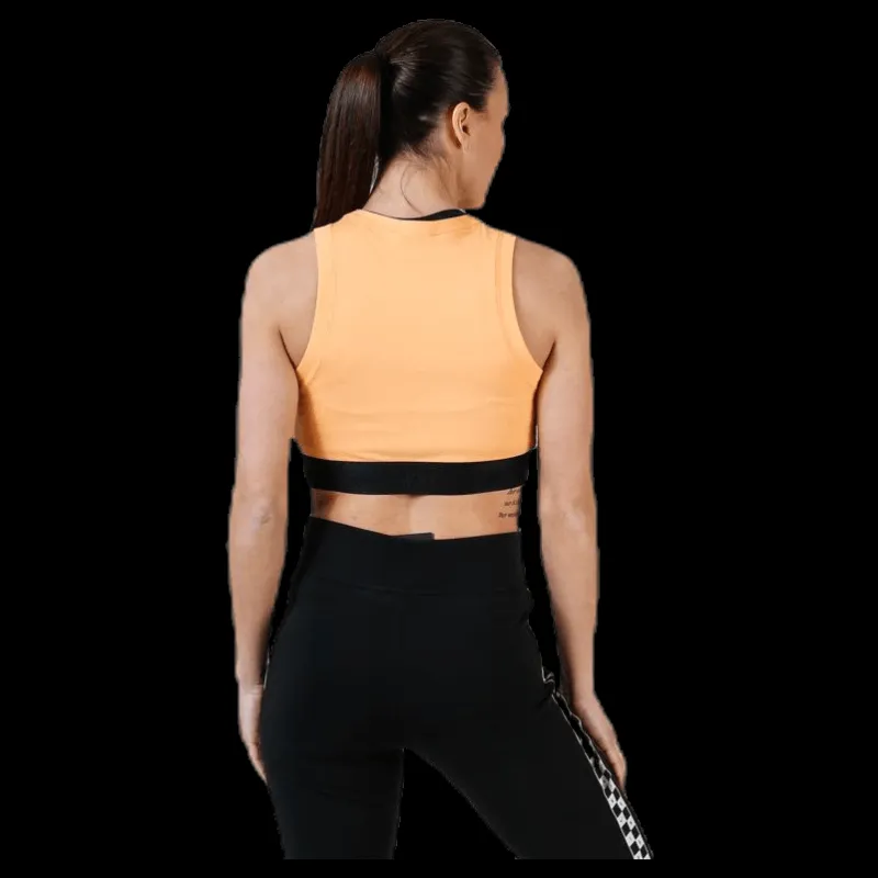 New Nike Air Crop Top Orange Gul