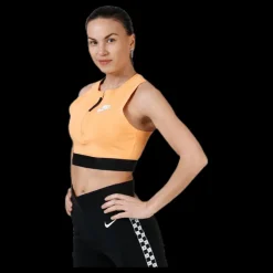 New Nike Air Crop Top Orange Gul