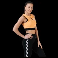 New Nike Air Crop Top Orange Gul