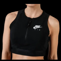 Nike Air Crop Top White/Black Svart
