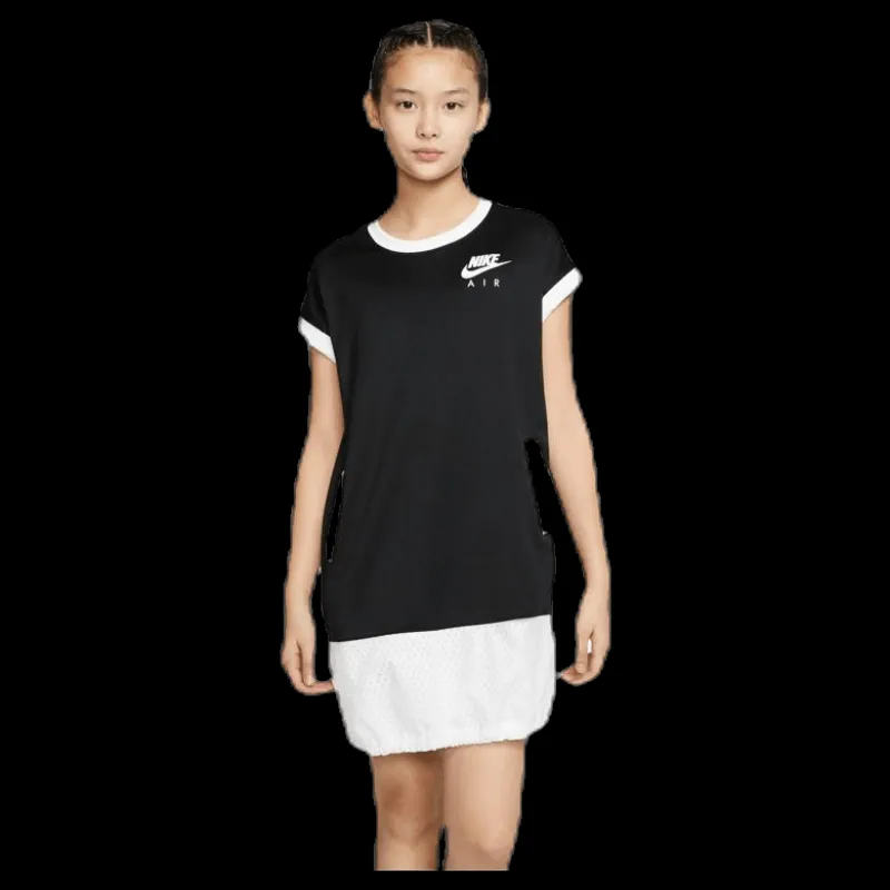 Sale Nike Air Dress SS Jr Black Svart