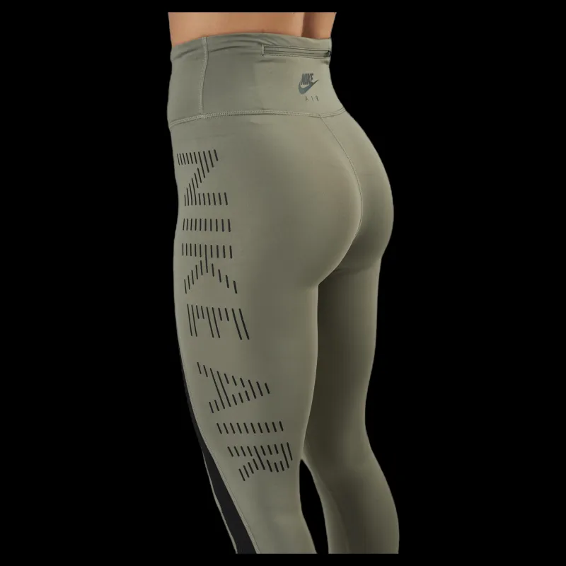 Sale Nike Air Epic Fast Tight 7/8 Black/Green Svart och Grön