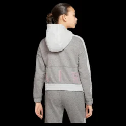 New Nike Air Front Zip Jr Pink/Grey Grå