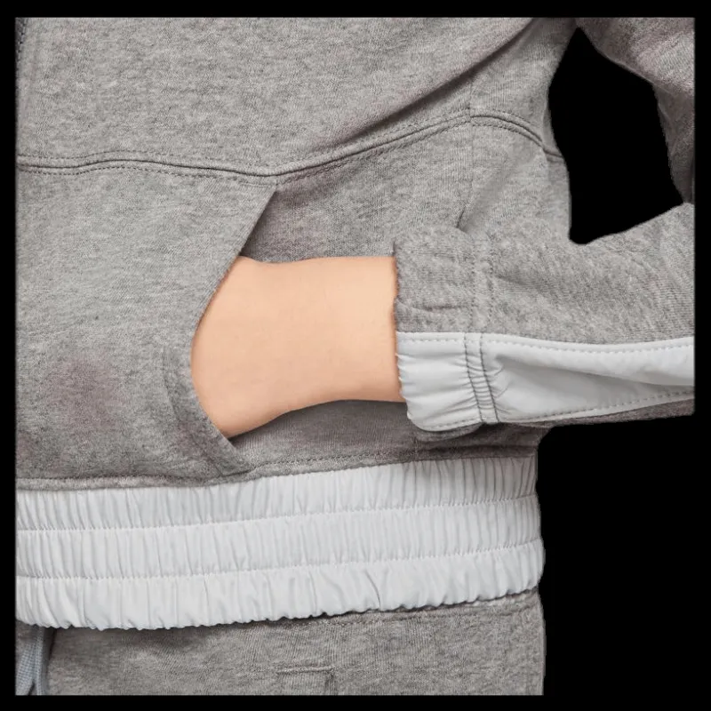 New Nike Air Front Zip Jr Pink/Grey Grå