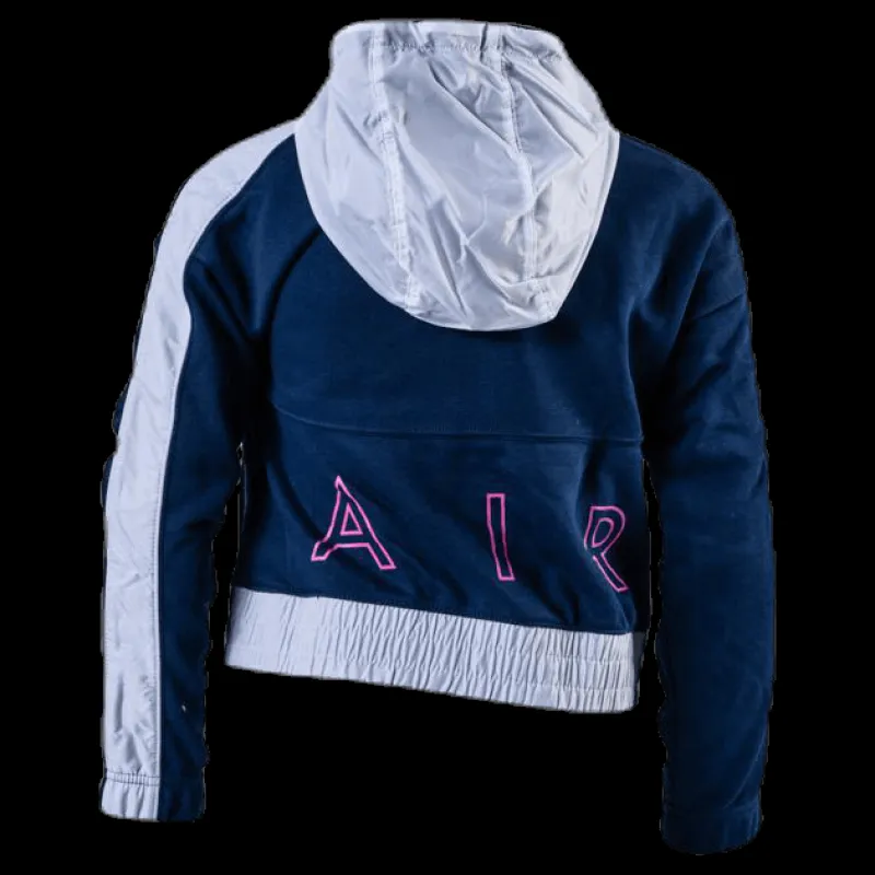 Nike Air Front Zip Junior Blue/Pink Blå Sale