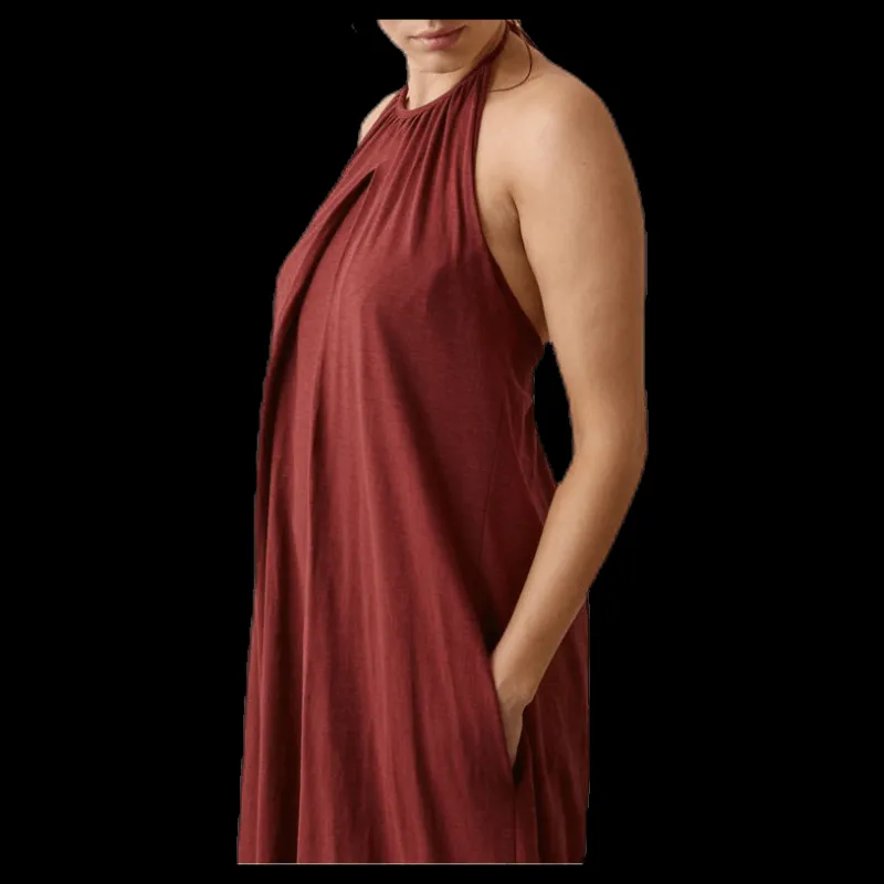 Online Boob Air Halterneck Dress Red Röd