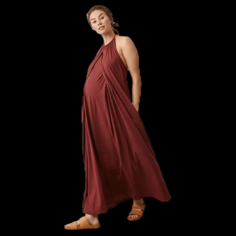 Online Boob Air Halterneck Dress Red Röd