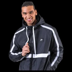 Discount Nike Air Jacket Woven White/Black Flerfärgad
