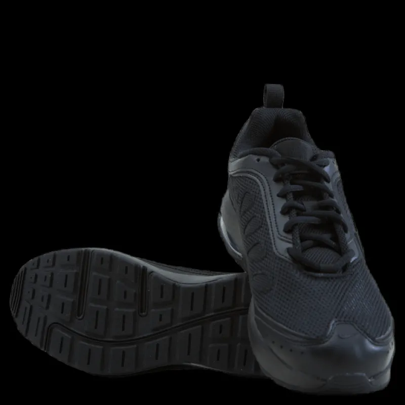 Outlet Nike Air Max AP Men's Shoes BLACK/BLACK-BLACK-VOLT Svart