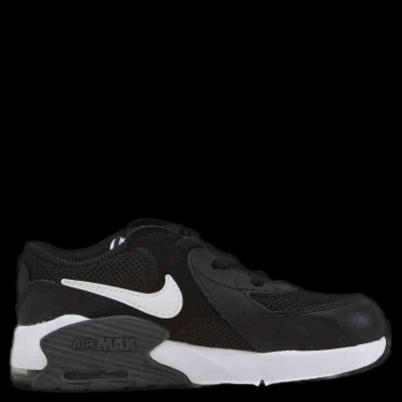 Nike Air Max Excee Baby/Toddler Shoes BLACK/WHITE-DARK GREY Svart