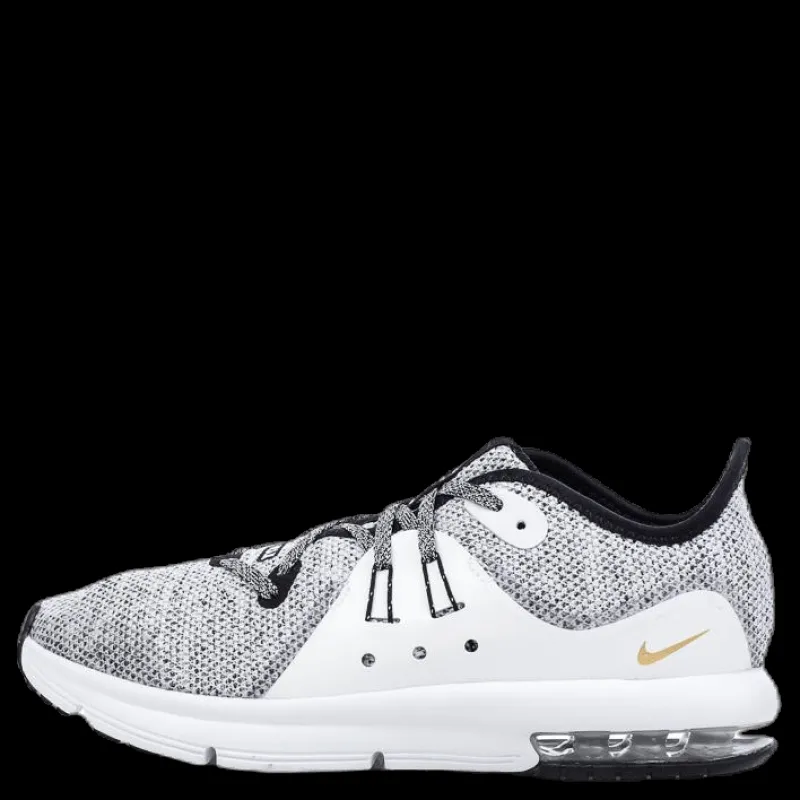 Nike Air Max Sequent 3 PS White/Black Vit och Svart New