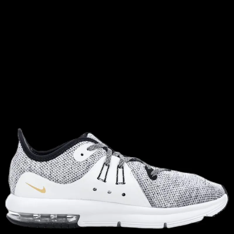 Nike Air Max Sequent 3 PS White/Black Vit och Svart New